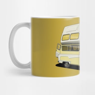 Bedford Campervan in yellow Mug